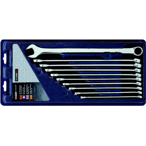 KS TOOLS Extra Long Combination Spanner Set
